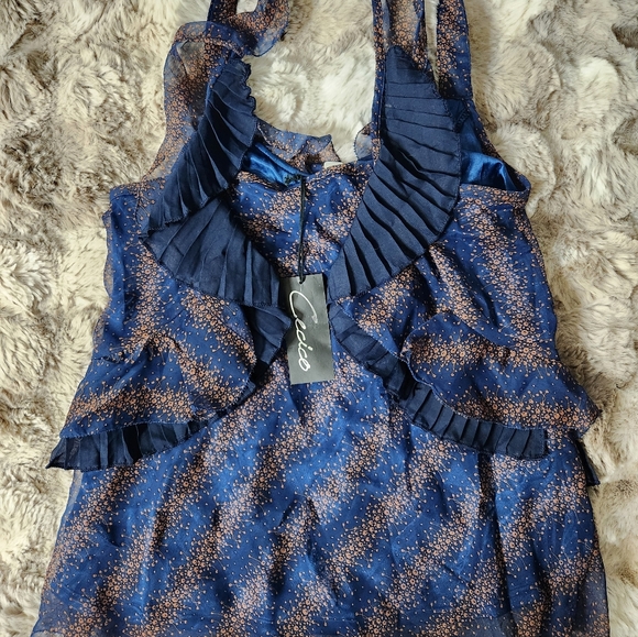 Cicico NWT ruffle design tank NWT - Picture 7 of 7